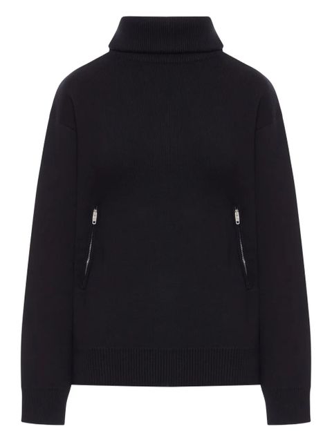 Balenciaga worked cotton sweater - Black - zdjęcie produktu nr 1