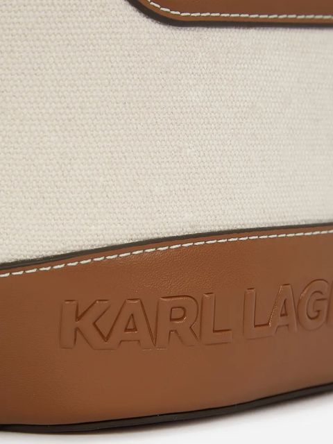 Karl Lagerfeld torebka kolor beżowy A2W30215