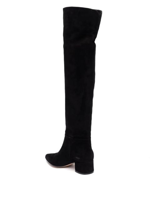 Gianvito Rossi knee-high suede boots - Black
