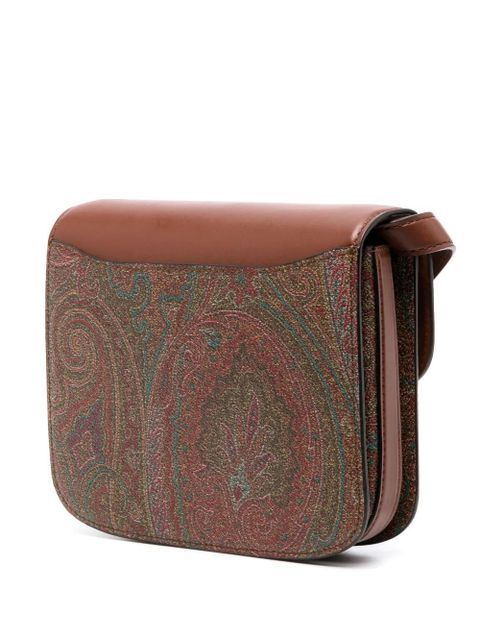 ETRO large Essential cross body bag - Brown