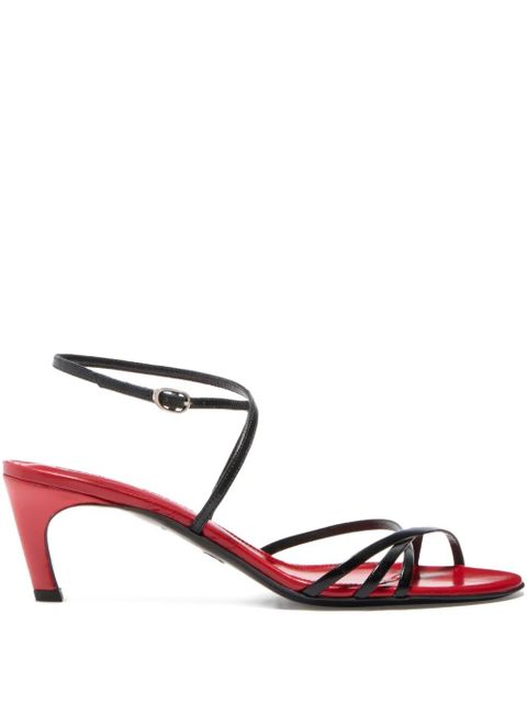 Proenza Schouler Uma ankle-strap sandals - Red - zdjęcie produktu nr 1