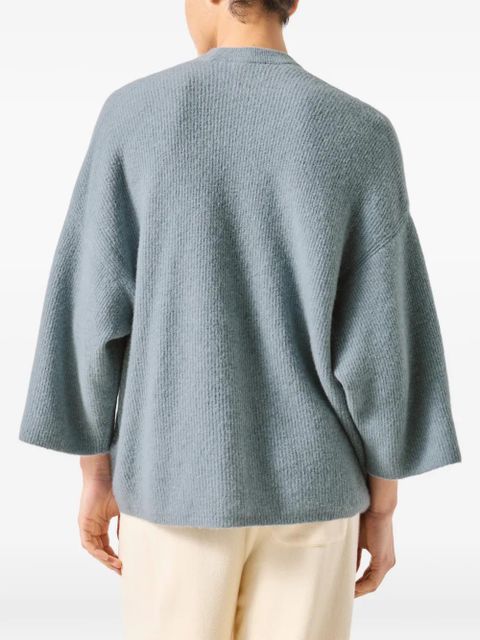 American Vintage Damsville V-neck cardigan - Blue