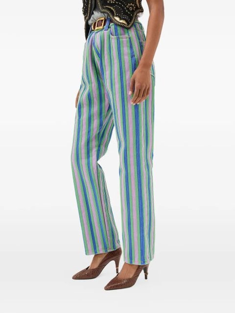 Versace striped jeans - Blue