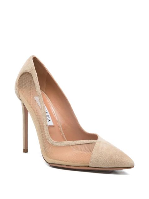 Aquazzura pointed pumps - Neutrals