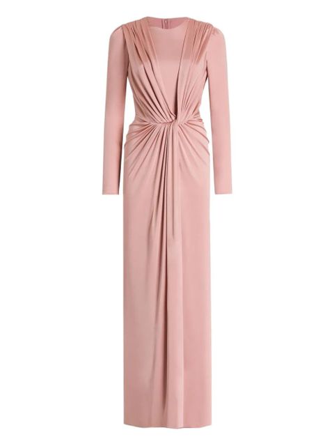 Dolce & Gabbana knot long-sleeve dress - Pink - zdjęcie produktu nr 1