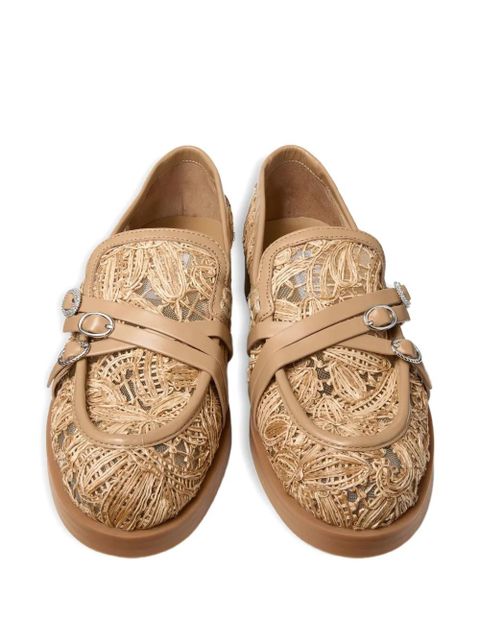 Jimmy Choo Kalia loafers - Neutrals