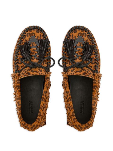 ISABEL MARANT Fitza loafers - Brown