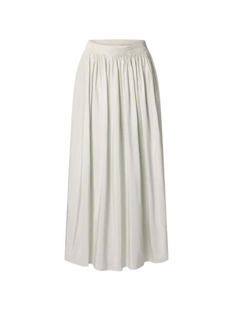 LouLou de Saison Naya gathered midi long skirt - Neutrals - zdjęcie produktu nr 1