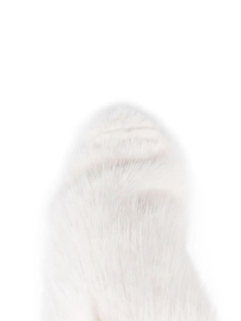 Casadei trimmed ankle boots - White