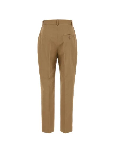 Moschino pressed-crease cotton trousers - Neutrals - zdjęcie produktu nr 2