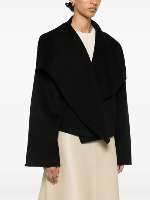 TOTEME Signature Double jacket - Black - zdjęcie produktu nr 2