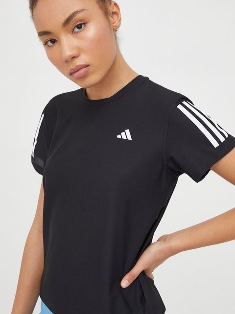 adidas Performance t-shirt do biegania Own The Run kolor czarny IN2961 - zdjęcie produktu nr 1