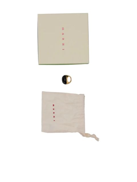 Marni cocktail ring - Black