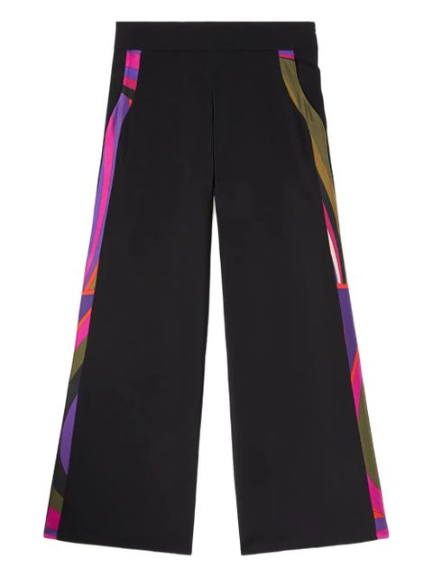 PUCCI Iride print-detailed trousers - Black