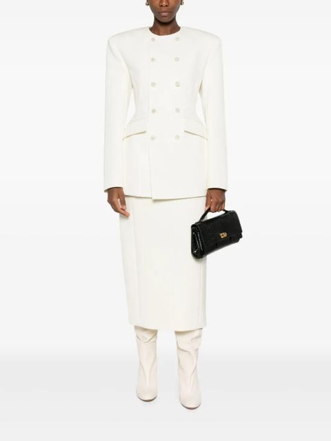 WARDROBE.NYC pencil skirt - White - zdjęcie produktu nr 2