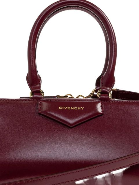 Givenchy top handle logo tote bag - Red