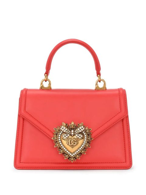 Dolce & Gabbana small Devotion tote bag - Orange - zdjęcie produktu nr 1