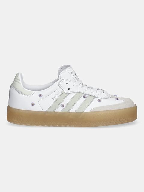 adidas Originals sneakersy skórzane Sambae W damskie kolor biały JS3954 - zdjęcie produktu nr 2