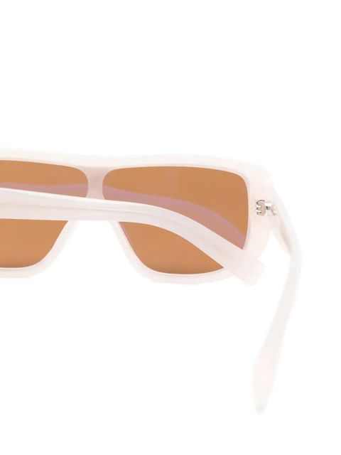 Jacquemus geometric-frame sunglasses - Pink