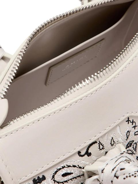 AMIRI micro Bandana Triangle tote bag - White