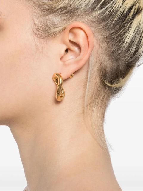 Jil Sander hoop earrings - Gold