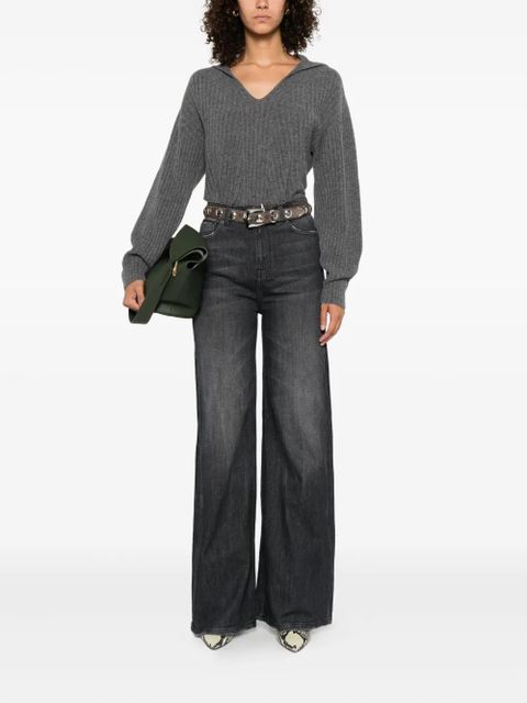 TWINSET ribbed jumper - Grey - zdjęcie produktu nr 2