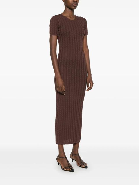 LouLou de Saison Aruba maxi dress - Brown - zdjęcie produktu nr 2