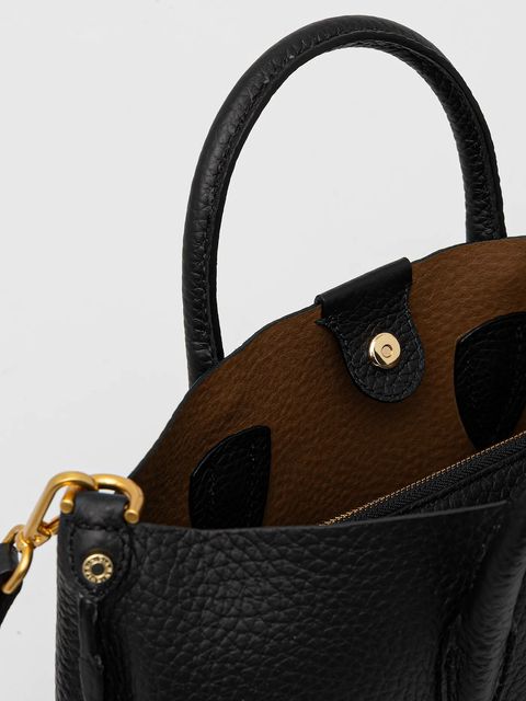 Gianni Chiarini torebka skórzana ARETHA kolor czarny BS.11832.RNGDBL