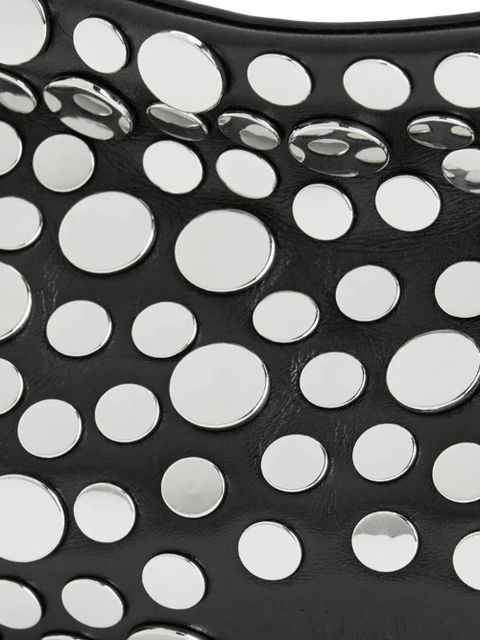 STAUD Demy studded shoulder bag - Black