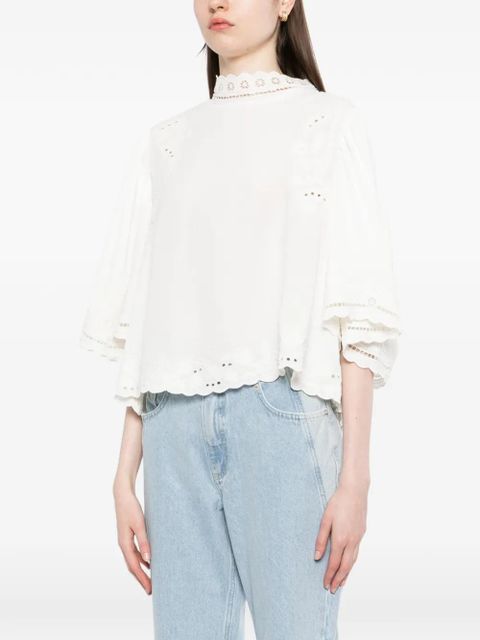 FARM Rio Palm Tree top - White