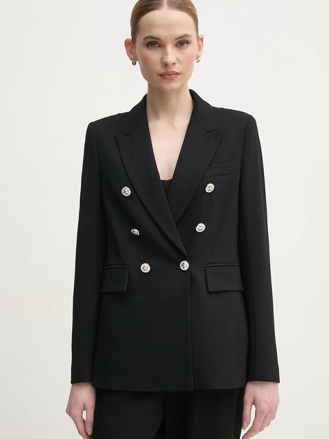 Marc Aurel marynarka kolor czarny dwurzędowa gładka 3903-7020-93391 - zdjęcie produktu nr 1