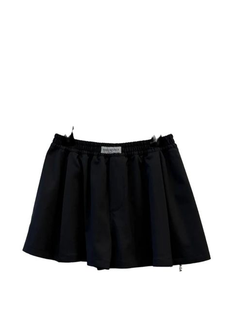 Balenciaga elasticated-waistband boxer shorts - Black - zdjęcie produktu nr 1