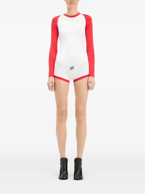 Jean Paul Gaultier Junior Gaultier long-sleeve playsuit - White - zdjęcie produktu nr 2