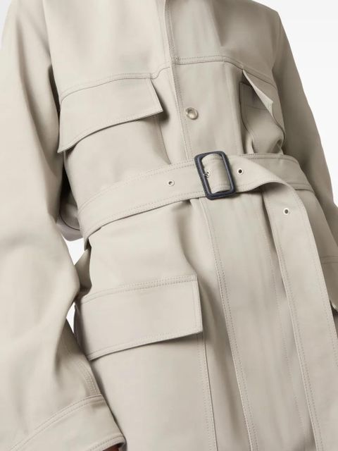 Tod's single-breasted coat - Grey