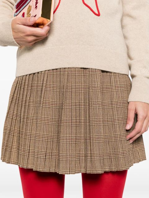 MC2 Saint Barth Tabatha English mini skirt - Brown