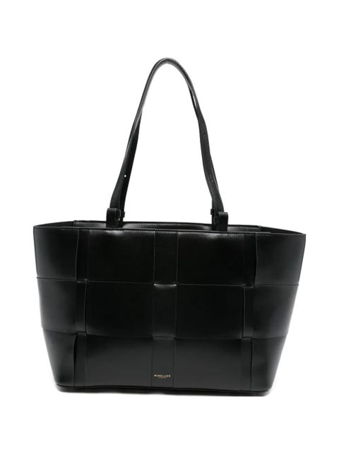 DeMellier Florence woven tote bag - Black - zdjęcie produktu nr 1