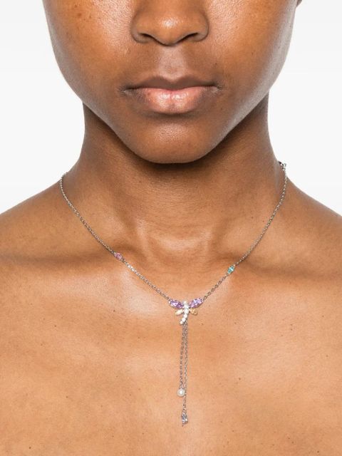 Swarovski x Ariana Grande crystal dragonfly necklace - Silver - zdjęcie produktu nr 2