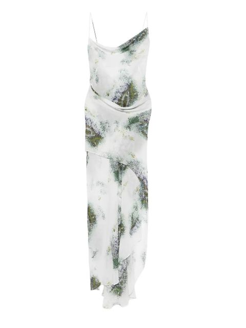 Christopher Esber cowl-neck slip maxi dress - White - zdjęcie produktu nr 1
