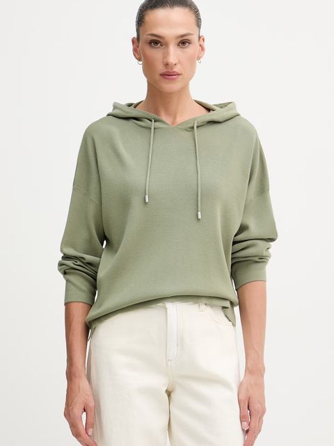 United Colors of Benetton bluza z kapturem damska z wiskozą - zdjęcie produktu nr 1