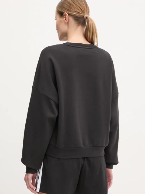 adidas bluza Essentials damska kolor czarny gładka JC5932