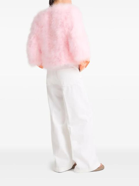 Yves Salomon feather jacket - Pink - zdjęcie produktu nr 2