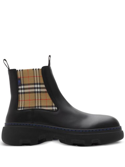 Burberry leather Chelsea boots - Black - zdjęcie produktu nr 1