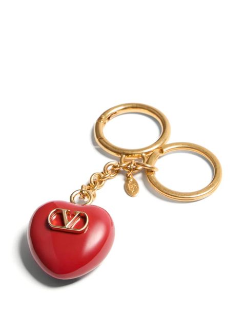 Valentino Garavani Coeur Royal bag charm - Gold