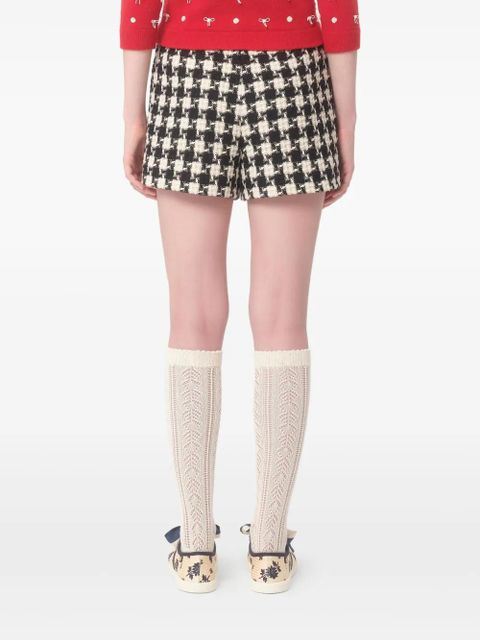 Valentino Garavani Damier Light tweed shorts - Neutrals
