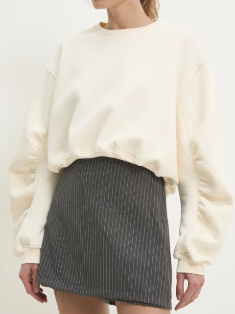 Answear.LAB spódnicospodnie damskie kolor szary wzorzyste high waist