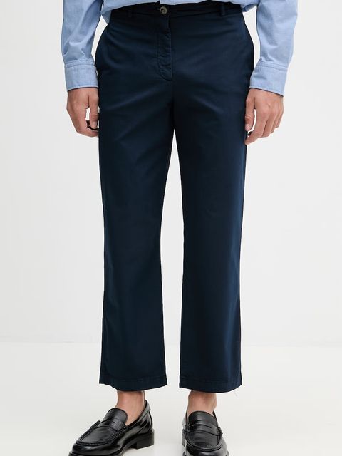 Tommy Hilfiger spodnie damskie z bawełną - zdjęcie produktu nr 1