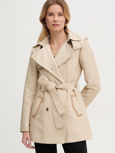 Morgan trencz damski z bawełną - zdjęcie produktu nr 2