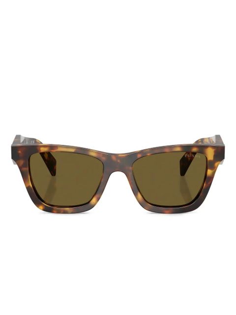 Prada Eyewear wayfarer-frame sunglasses - Brown