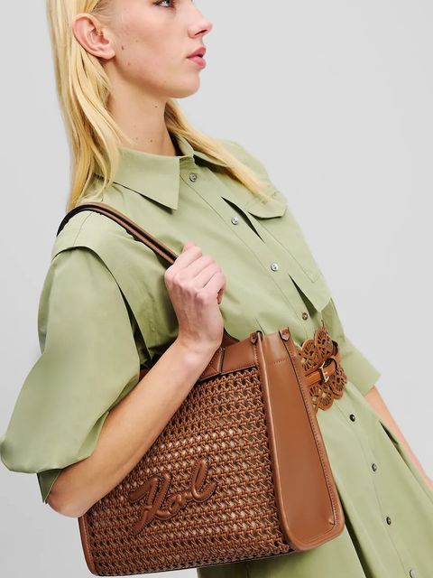 Karl Lagerfeld torebka kolor brązowy A2W30052