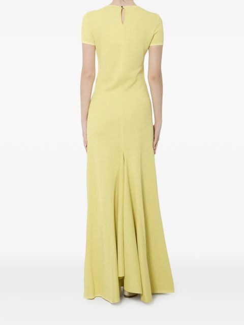 Jacquemus short-sleeved maxi dress - Yellow
